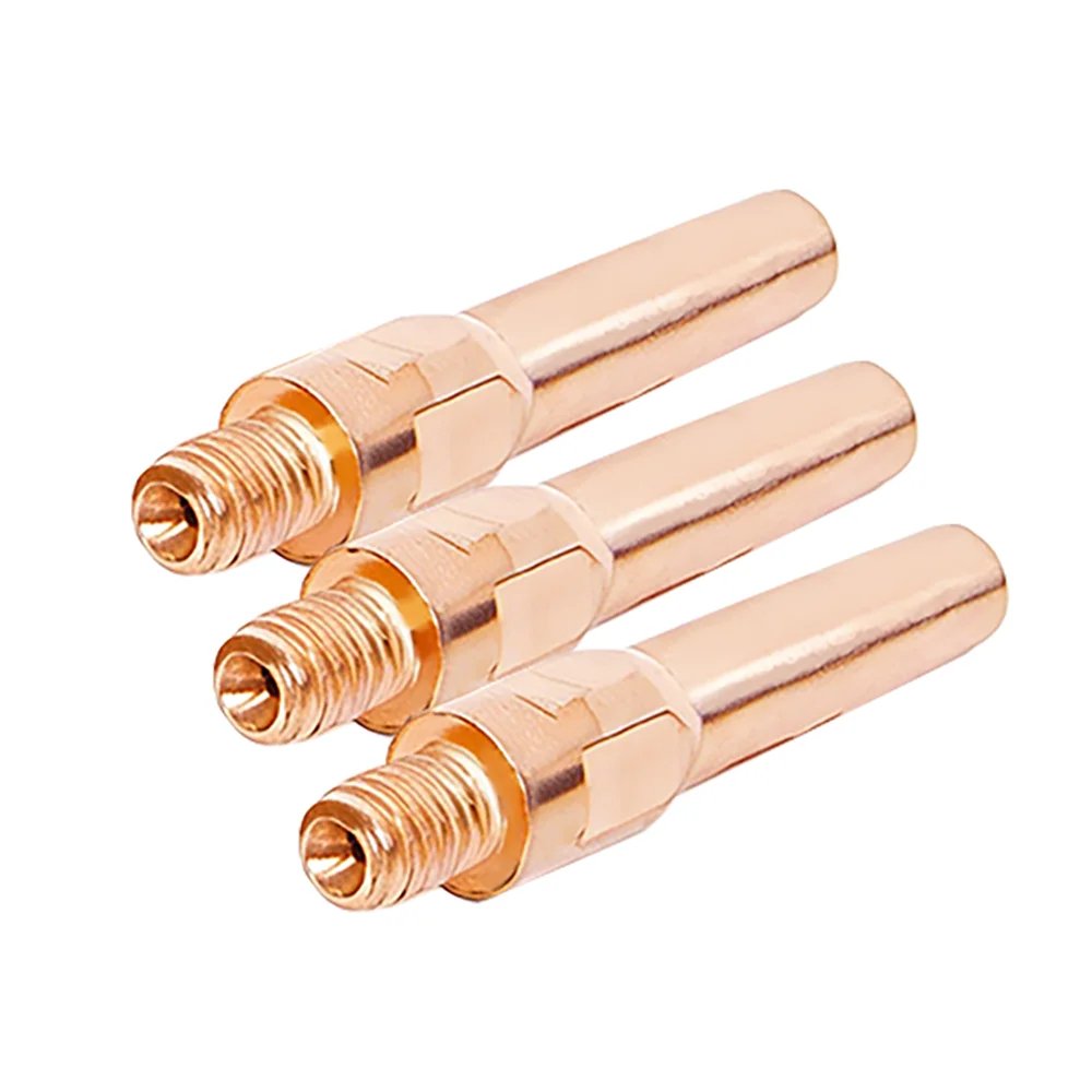 Copper MIG MAG Welding Contact Tip Gas Shielded Torch Accessories