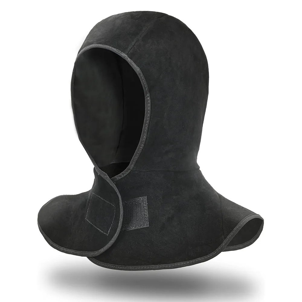 Flame Retardant Welding Hood with Neck Shoulder Protection Curtain