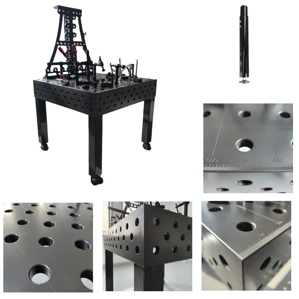 Welding Table Clamp Kit Cast Iron Steel Fixtures and Accessories