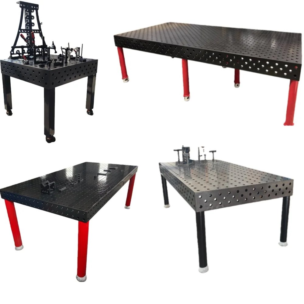 Welding Table Clamp Kit Cast Iron Steel Fixtures and Accessories