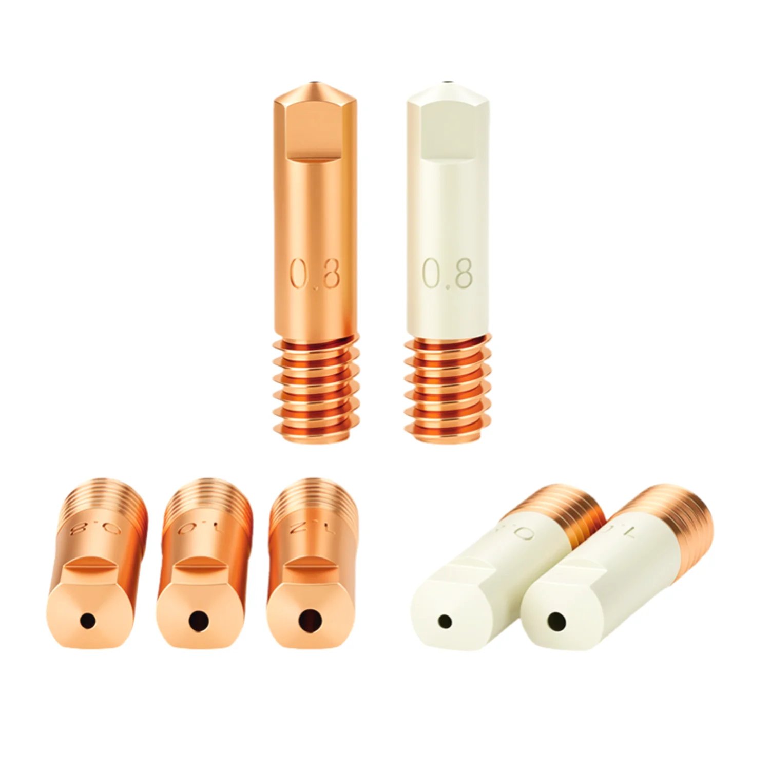 15AK MIG Welding Torch Nozzle and Copper Wire Guide Accessories
