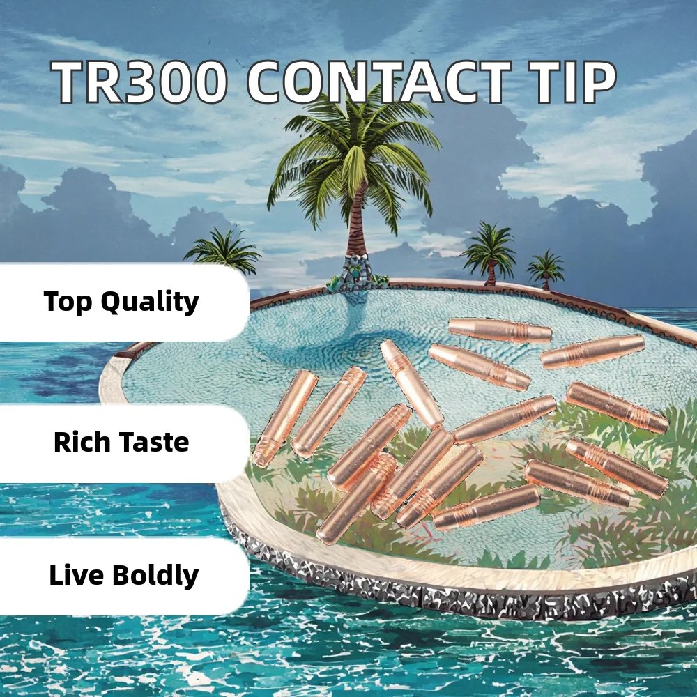 0.9mm 0.035 TR300 MIG Welding Contact Tip Copper Threaded Accessory