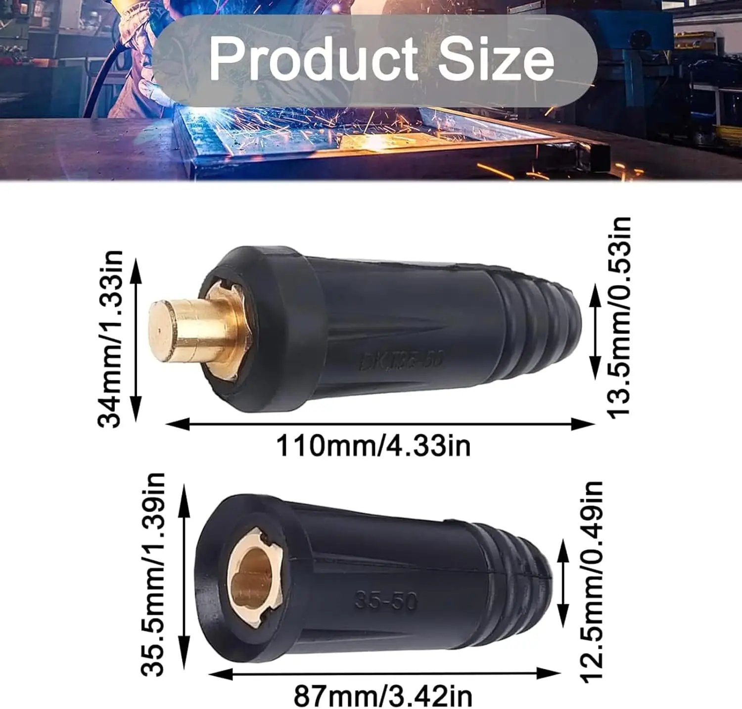Welding Cable Quick Connector Female Connector Accessories