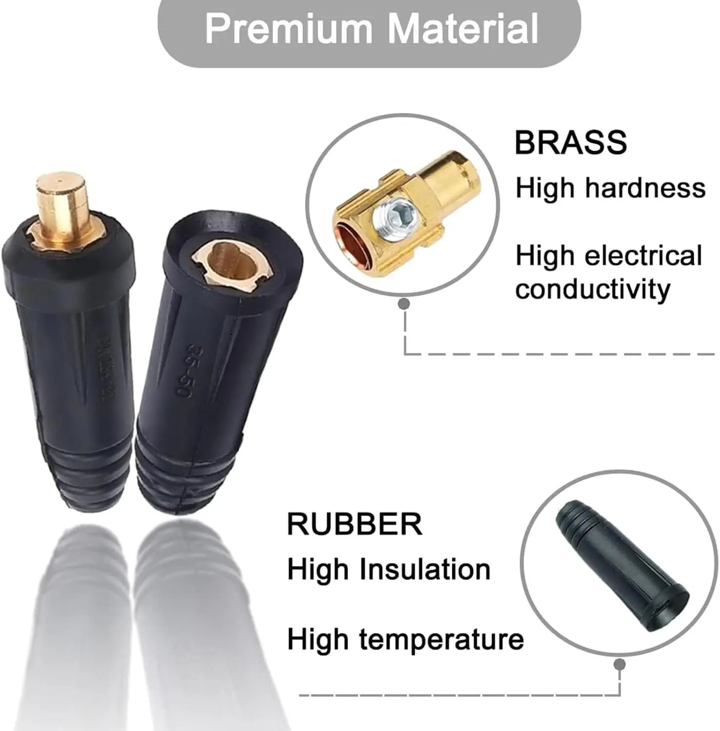 Welding Cable Quick Connector Female Connector Accessories