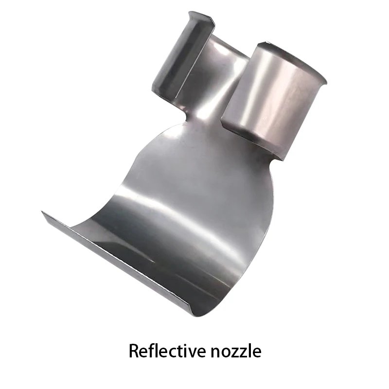 Hot Air Plastic Welding Gun Stainless Steel Quick Nozzle Accessories