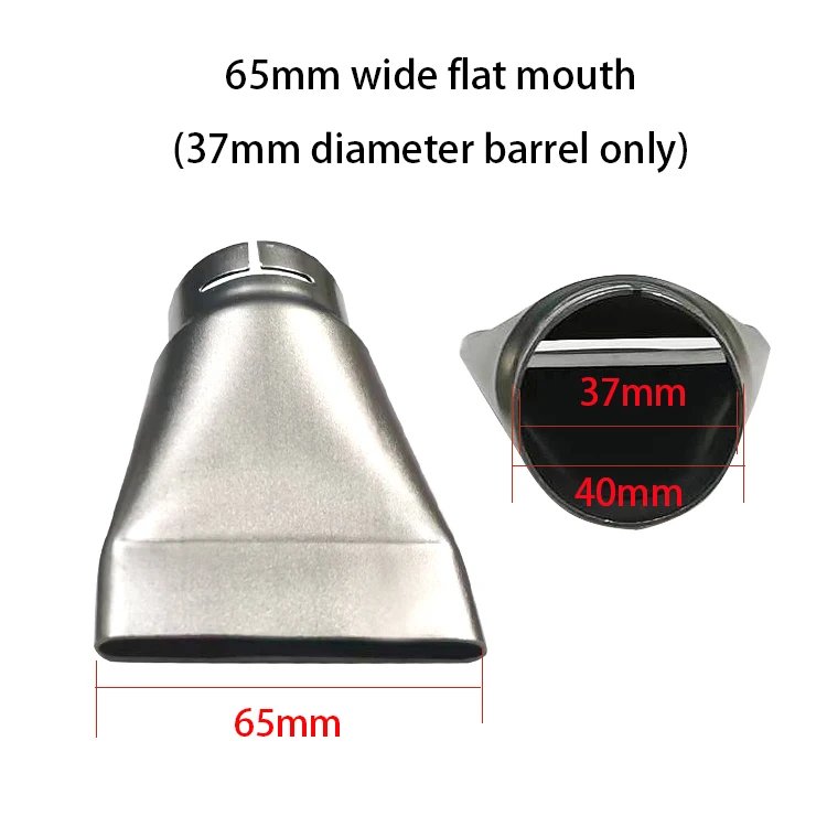 Hot Air Plastic Welding Gun Stainless Steel Quick Nozzle Accessories