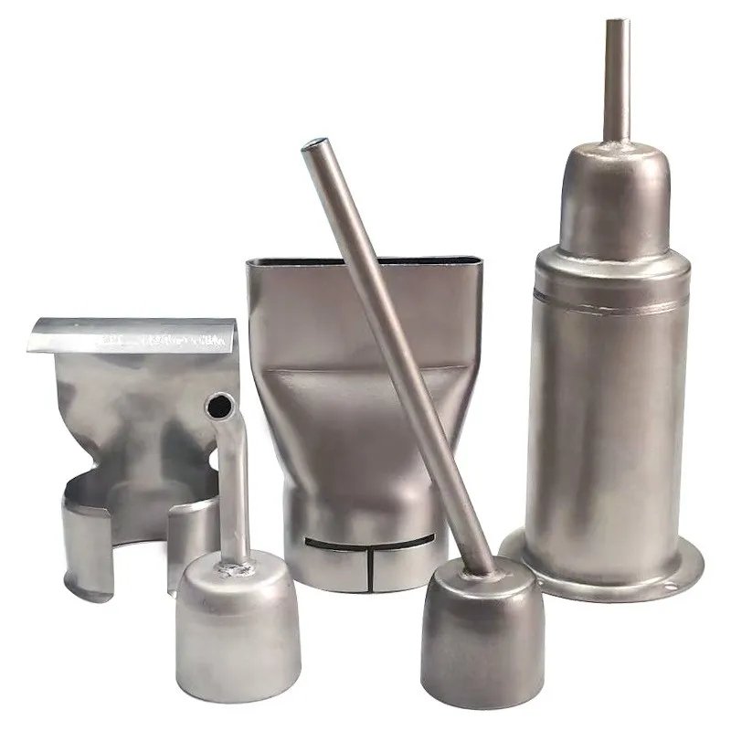 Hot Air Plastic Welding Gun Stainless Steel Quick Nozzle Accessories