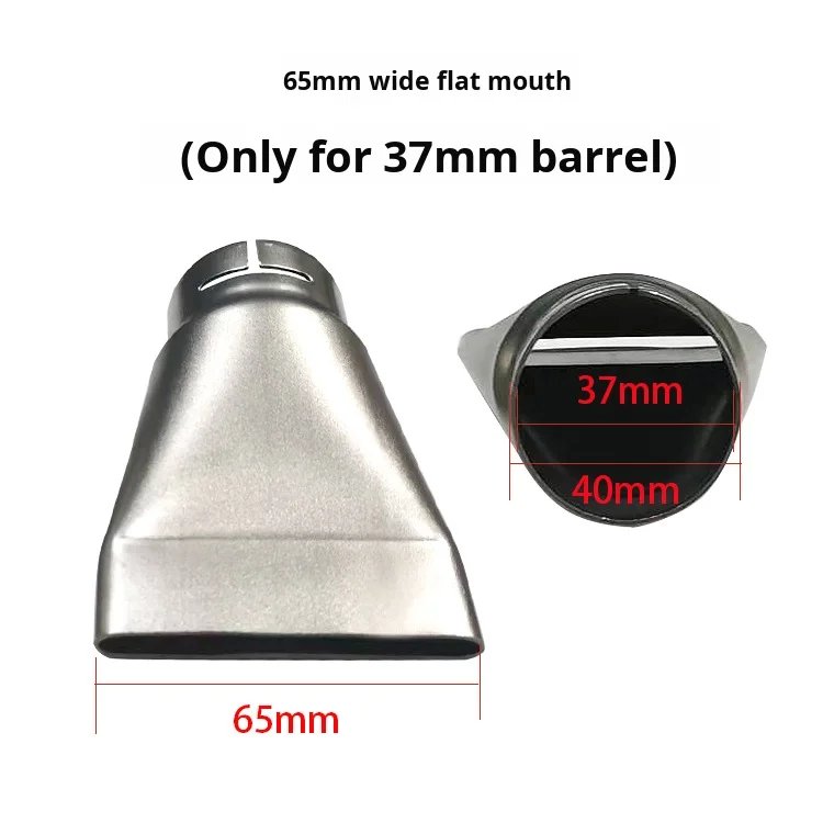 Hot Air Plastic Welding Gun Stainless Steel Quick Nozzle Accessories