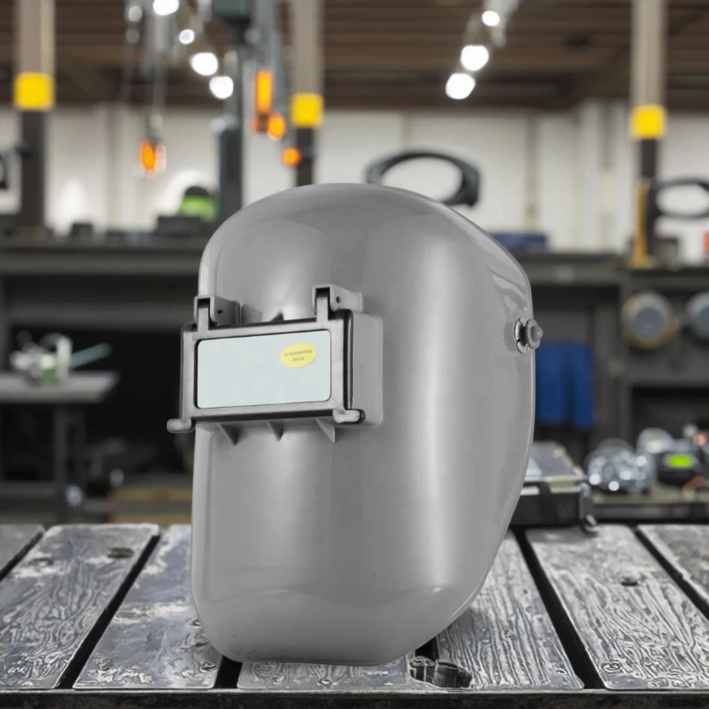 Industrial Welding Helmet with Flip-Up Lens for Pipe Welders