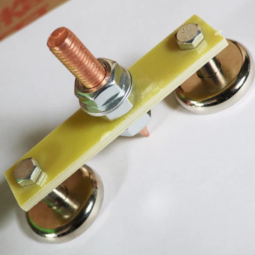 Double Head Magnetic Welding Ground Clamp Holder Accessories